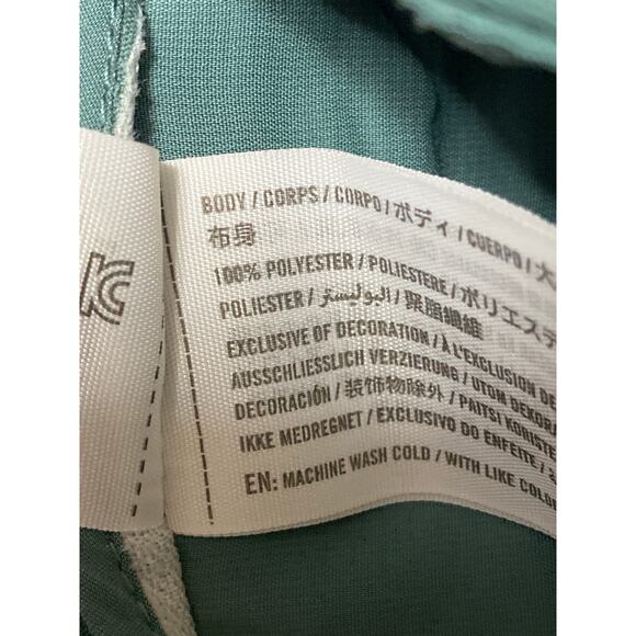 Abercrombie & Fitch Women's Green Pleated High Rise Wide Leg Dress Pants Size 30 - Picture 4 of 4